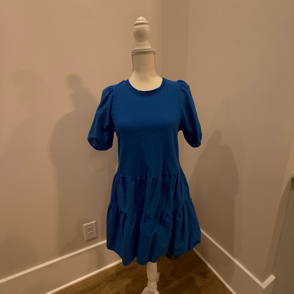Zara Blue Mini Dress